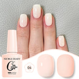 10ML Gel Nail Polish Solid Color Glass Gel Varnish Nail Art Gel Spring Summer Gel Nail Soak Off UV Gel Gel Vernis