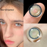 Color Contact Lenses Green Lenses for Eyes 1 Pair Natural Look Brown Lenses Fashion Lenses Y2K Korean Lenses Beauty