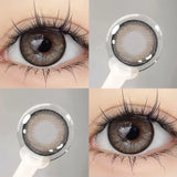 1Pair Russia Blue Color Contact Lens Pupils High Quality Cosmetic  Gray Brown Lenses Makeup Purple Eye