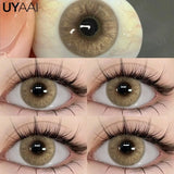 15MM Enlarge Pupils Colored Black Lenses for Eyes Brown Contact Lenses Fast Shipping High Quality Natural Look Lense
