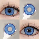 1 Pair Cosplay Contact Lenses for Eyes Cosplay Anime Lenses Multicolored Lenses Halloween Blue Eye Pupilentes 1 Year