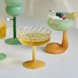 Summer Goblet Champagne Coupes Cocktail Glass Flutes Beer Glass Whiskey Cups  Wine Glasses