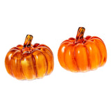 5Pairs LED Pumpkin Lamps Battery Powered Luminous Decor Light for Indoor Outdoor Tabletop Holiday Decoration Pumpkin Decor Light