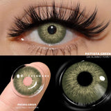 1Pair Natural Colorful Contact Lenses for Eyes Blue Eye Lenses Green Lenses Gray Pupils Yearly Cosmetic Eye Contacts