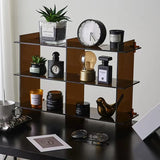Multi-grid Tea Set Storage Rack Acrylic Floating Cup Rack Multi-layer Desktop Tea Cup Mug Coffee Cup Display Organizer Racks