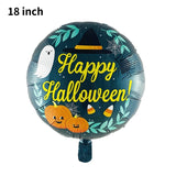 Halloween Decoration Balloon Pumpkin Ghost Spider Foil Balloons Toys Bat Globos Halloween Party Supplies