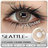 2Pcs Colored Contact Lenses for Eyes Natural Blue Eyes Lenses Gray Pupils High Quality Green Contacts Yearly Disposable