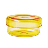 Borosilicate Jar with Lid Decorative Glass Jar Storage Container Desktop Orangizer Candle Can Candle Making Office Storage Box