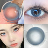2pcs/Pair Design Beauty Contact Lenses for Eyes Color Lenses Cosmetic Pupils Eye Color Lenses Blue Lens Brown Lenses