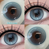 Daily Disposable 10PCS Colored Contact Lenses for Eyes Myopia Lens Beauty Pupils Eye Lenses Fashion Blue Purple Lenses