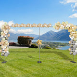 10ft x 20ft Telescopic Backdrop Stand, Heavy-Duty Photo Background Support System, Wedding Arch Frame for Photo Studio, Events