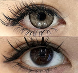 Colored Contact Lenses Lalens Glacier Green Gray Honey Brown Color Contacts Eye Lens Eyes Half Year 2Pcs