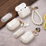 For AirPods Pro Case Soft Silicone Cover For AirPods 3 Case For airpods 3 pro 2 1 USB C funda girls pearl coque for airpod 3 pro
