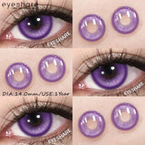 Halloween Color Contact Lenses Cosplay Red Eye Makeup Lenses Blue Pink Anime Eyes Contacts for Party Green Beauty Lens
