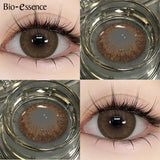 2pcs Natural Brown Contact Lenses Big Eye Lenses for Daily Wear Beauty Pupils Hazel Cosmetic Eye Color Lens 14.5mm