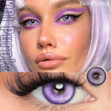 Contact Lenses 2PCS Colored Contact Lenses Cosplay Red Lenses 1Year Fashion Color Beauty Lenses Party Cute Eye Lens
