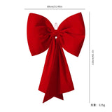 Oversized Red Plushie Bows Decoration For Weddings And Parties Backdrop Christmas Tree Wall Decoration Ormanent Ribbon