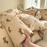 New Single Duvet Cover Super Soft Wash Soft Waxy Cloud Cotton Single Quilt Cover Printed Bedding 150x200 180x220 200x230 220x240