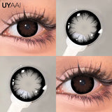 Color Contact Lenses Black Lens For Eye Cosmetic Woman accesories Blue Eyes Contact Makeup Beauty Colorcon Water Light