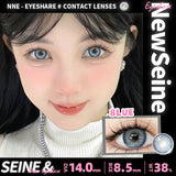 New 1pair Natural Color Contact Lenses for Eyes Blue Lenses Gray Pupils Lens Brown Lense Yearly Cosmetic Green Contacts