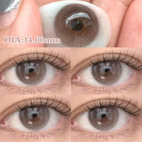 1 Pair New Product Myopia Color Contacts Lenses Fashion Soft  Beauty Pupil Makeup Fast Shiping