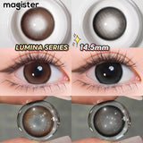 Color Contact For Eye Contact Lenses With Prescription Full Coverage Design Contact Lens 14.5mm 6 Months
