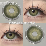 1 Pair Color Contact Lenses for Eyes Color Pupils Natural Brown Lenses Beautiful Pupils Cosmetic Gray Eye Lenses Yearly