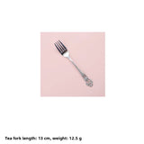 Retro Ins Luxury Relief Stainless Steel Fork And Knife Set Golden And Silver Home Dining Utensils Steak Knife And Fork Set