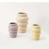Ceramic Vase Matte Irregular Tabletop Flower Arrangement Device Hydroponic Vases Home Decoration