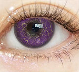 Colored Contact Lenses Lalens Pink Purple Violet Yellow Hazel Brown Color Contacts Eye Lens Eyes Half Year 2Pcs