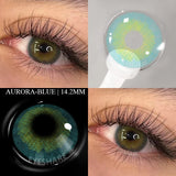 1 Pair Color Contact Lenses for Eyes Color Eye Lens Blue Eye Lenses Brown Lenses Gray Pupils Lens Yearly Green Contacts