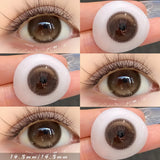 2PCS/Pair Russian Style Puppy Eye Water Glow High Quality Color Contact Lenses Fast Shipping Non-Irritating