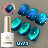 Brown Gold Cat Magnetic Eye Gel Polish 10ml  Autumn Water Light Magnet Crystal Soak Off Nail Art Varnish Manicure