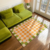 Affordable Luxury Retro Living Room Sofa and Coffee Table Carpet, Home, Balcony, Bathroom, Porch Rug, Irregular,  Cloakroom