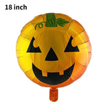 Halloween Decoration Balloon Pumpkin Ghost Spider Foil Balloons Toys Bat Globos Halloween Party Supplies