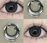1 Pair Korean Lenses Colored Contact Lenses for Eyes with Diopter Myopia Eyes Gray Eye Natural Beauty Pupil Fast Shipping