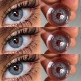 Colored Contact Lenses Myopia Power 14.2mm Small Pupil Half-Year Disposable