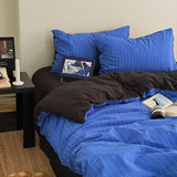 3/4pc Autumn Bedding Set Star Geometric Print Soft Polyester Duvet Cover Set+Bed Sheet Twin Full Queen Home Drom Bedding