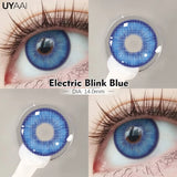 Fashion1 Pair  Color Contact Lenses High Quality Lenses Blue Myopia Lenses Makeup Gradient Lenses