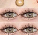 St. Patrick's Day Colored Contact Lenses for Eyes Degree Myopia Yearly Use Beauty Pupils Color Natural Contact Lens