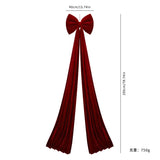 Oversized Red Plushie Bows Decoration For Weddings And Parties Backdrop Christmas Tree Wall Decoration Ormanent Ribbon