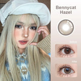 Color Contact Lens 6 month replacement lenses cosmetic wear 2pcs