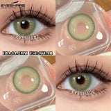 1 Pair New Korean Lenses Colored Contact Lenses Soft Beautiful Pupil Brown Contact Make Up