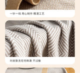 Nordic Light Luxury Blanket Living Room Nap Sofa Cover Blanket Bedside Decor Travel Office Shawl Knitted Throw Blanket Camping