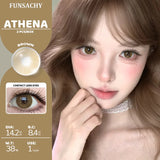 1 Pair Yearly New Korean Natural Lenses Color Contact Lenses for Eyes Color Black Brown Beautiful Pupil Fast Shipping