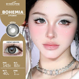 1 Pair Brown Color Contact Lenses for Eyes Big Eyes Natural Lenses Beautiful Pupils Cosmetics Gray Lens Color Women