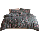 Floral Rose Cotton Bedding Set 4-Piece Pure Cotton Bed eet Cover Duvet Cover Country Sle Korean System Turtle Mister Brand