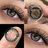 Fashion Colores Contact Lenses for Eyes Brown Contact Lens Gray Contact Lens Color Eye Contacts Eye Makeup Beauty Pupils