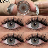NEW Colored Pupils Makeup Green Contact Lenses Beauty Women Colored Pupils Cosmetic Brown Natural Pupils