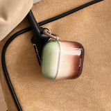 New Korea Simple Cute Transparent Gradient Earphone Case For AirPods Pro 2 Coffee Pendant Cover For AirPods 2 3 4 Soft Case